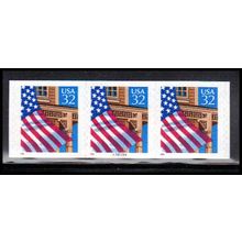 2915A 32c U.S. Flag Over Porch Very Fine MNH PNC 33333A/3 P/UL PA3578