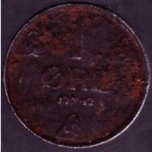 1942 Norway 1 Ore Coin