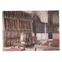 THE CHANCEL, HEXHAM ABBEY .. unused postcard. =