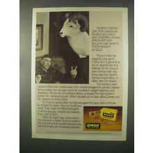 1981 Speer Bullets Ad - A Trophy Like This