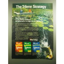 1979 Berkley Trilene Fishing Line Ad - The Trilene Strategy