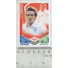 2010 Topps Match Attax World Cup Trading Card - England, Peter Crouch