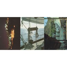 Mojacar Garrucha Almeria Ship Deck 3x Postcard s