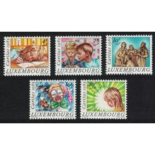 Luxembourg Christmas 5v 1985 MNH SG#1168-1172 MI#1138-1142