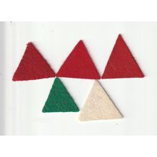 Scout Badge UK Pre 1967-5 x Wolf Cub Six Patches (4 Unused/1 Used) - Felt (BY52)
