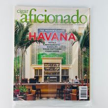 Cigar Aficionado November/December 2011 Havana The Insider's Guide Cover