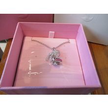 Swarovski Jewellery Disney Donald Duck pendant, White, Rhodium plated 56687 BNIB