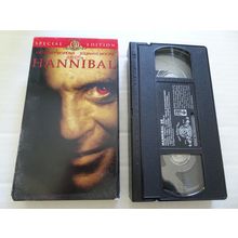Hannibal - VHS Tape - 2002 with Anthony Hopkins as Hannibal and Julianne Moore