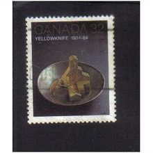 1984 canada yellowknife gold mine 32c f/u sg1116