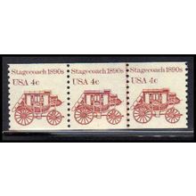 1898A 4c Stagecoach Fine MNH Dry Gum PNC 1/3 PA2271