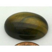 Golden Tiger Eye Freeform Gemstone Cabochon 368