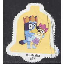 AUSTRALIA: 2024, MERRY CHRISTMAS BLUEY, USED SELF-ADHESIVE MY STAMP. 102
