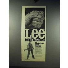 1969 Lee Bib Overalls Ad - Tough Tailoring
