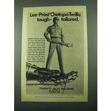 1969 Lee Lee-Prest Chetopa Twills Ad - Tough-Tailored