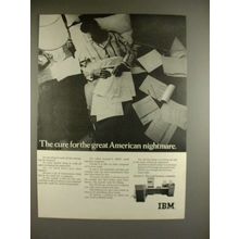 1969 IBM System/3 Computer Ad - American Nightmare