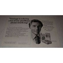 1977 Vantage Cigarettes Ad - Solving My Problems