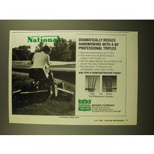 1988 National Mower Company Ad - Dramatically Reduce Handmowing