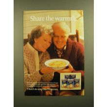 1988 Progresso Soup Ad - Share the Warmth