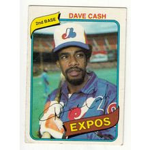 1980 Topps baseball card 14 Dave Cash - Expos