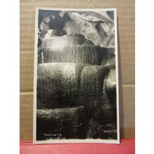 THE FONTS, CHEDDAR CAVES, CHEDDAR, SOMERSET unused antique postcard RP /