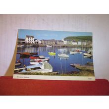 THE HARBOUR, ABERAERON, DYFED.. used postcard 1985 postmark by Dennis =