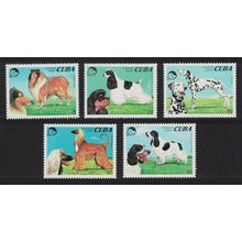 Caribic Dogs 5v 1994 MNH SG#3916-3920