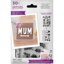 Crafter's Companion. Gemini. Heartfelt Wishes Stamp & Die Set. Die Cutting