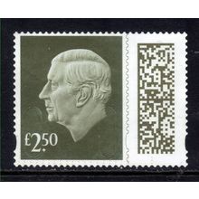 GB 2024 KC 3rd £2.50 Gooseberry Green Machin Used SG V5026 ( K408 )