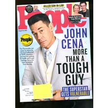 PEOPLE Aug. 18,2025 "JOHN CENA MORE THAN A TOUGH GUY" gets vulnerable NEW