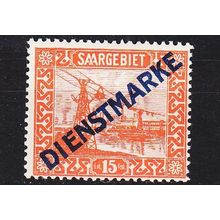 GERMANY Saar [Dienst] MiNr 0012 ( */mh )
