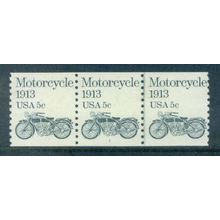 1899 5c Motorcycle Fine MNH Dry Gum PNC 1/3 W0532
