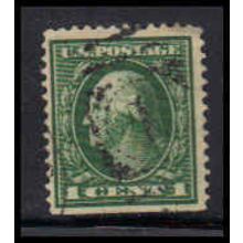 Used 405 1c George Washington Fine BPS K2986