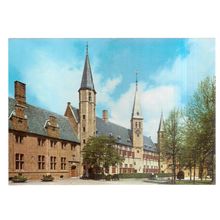 ABDIJ, MIDDELBURG, NETHERLANDS unused vintage postcard =