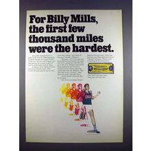 1971 Bank of America Ad w/ Billy Mills - Thousand Miles