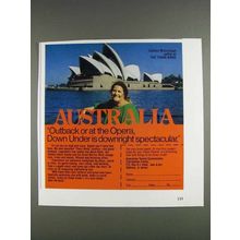1980 Australia Tourism Ad - Colleen McCullough - Opera