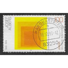 GER 1993 100pf 'GERMAN ART - JOSEF ALBERS' FINE USED (EBID54-545)