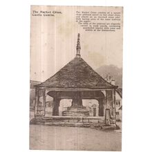 CASTLE COMBE, WILTSHIRE unused antique postcard Tomkins & Barrett, Swindon (a) =