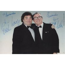 Little & Large Hand Signed Photo