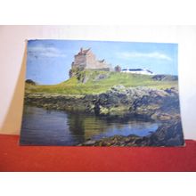 DUART CASTLE, ISLE OF MULL, SCOTLAND used postcard by J Arthur Dixon 1968 pm =