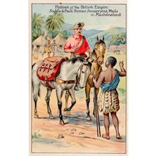 Postmen Of The British Empire Mashonaland Africa Postcard