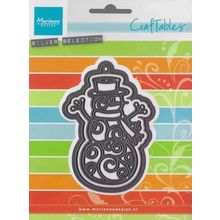 Marianne. CR1285 Snowman Die Set. Die Cutting Cardmaking Scrapbooking Crafts