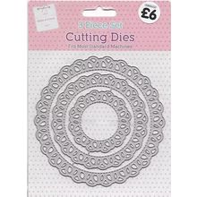 Make & Create. Nesting Circle Cutting Die Set. Die Cutting Cardmaking Crafts