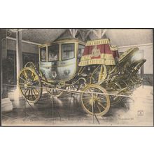 Voiture de Gala de Napoléon III, Versailles, c.1905-10 - Helmlinger CPA