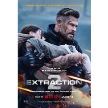 Extraction 2 (2023)_2 Movie Film Poster Canvas iconic design