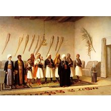 Prayer_in_the_House_of_an_Arnaut_Chief Poster Canvas Movie Film Print A0 A1 A2 A