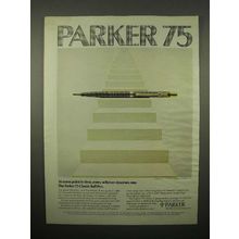 1973 Parker 75 Classic Ball Pen Ad - Achiever