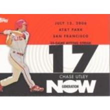 2007 Baseball Topps Generation Now Chase Utley #GN67