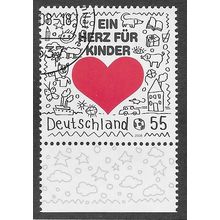 GER 2008 55c 'HEART FOR CHILDREN ' FINE USED (EBID57-081)