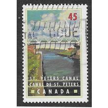 CAN 1997 45c 'CANADIAN CANALS - ST PETERS' FINE USED (EBID71-588)