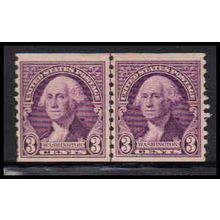 721 3c George Washington Just Clears MMH CLP QA0002